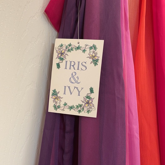 IRIS & IVY Chiffon Dress - Picture 7 of 8